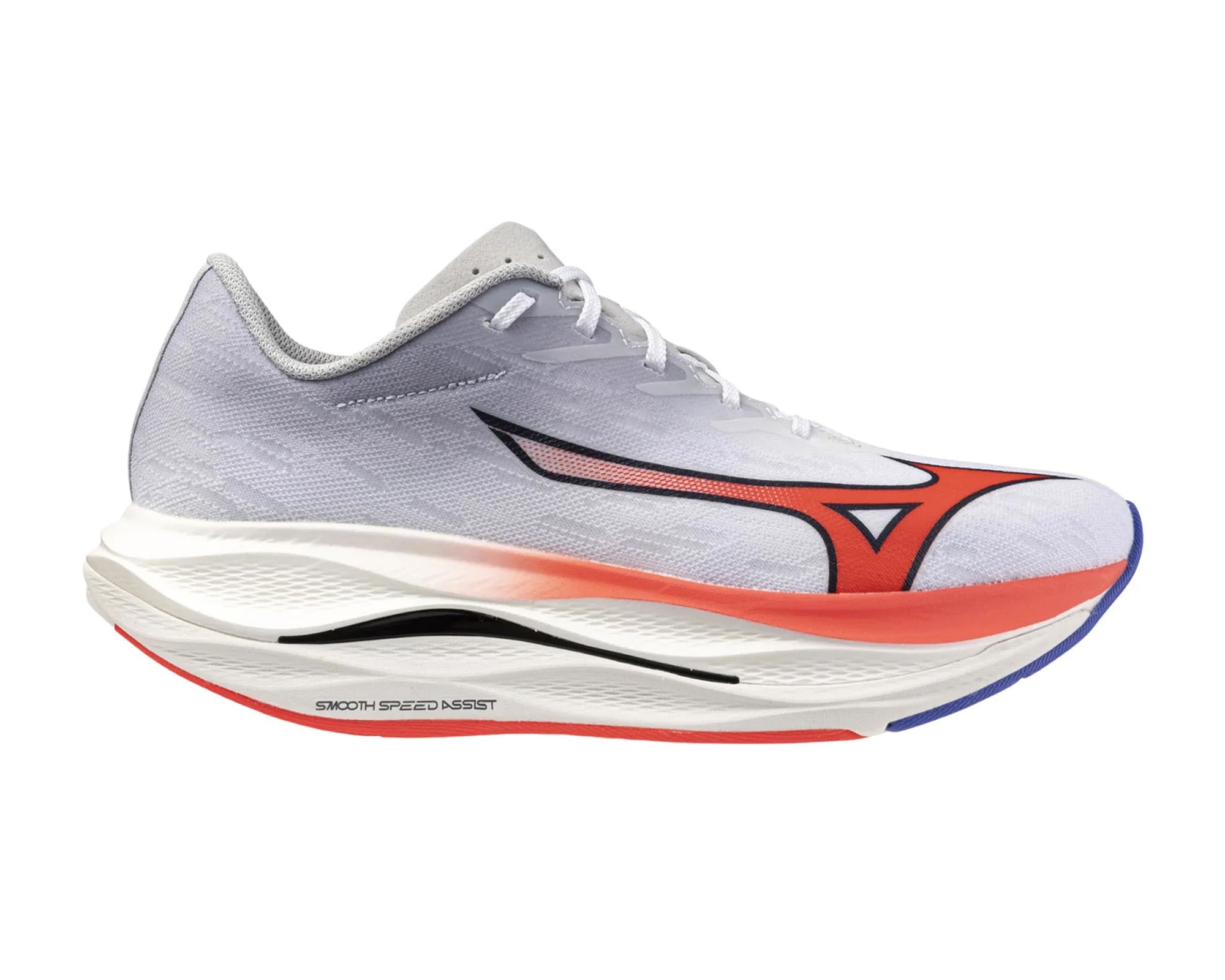 Mizuno Wave Rebelion Flash 3 White Fiery - Hombre