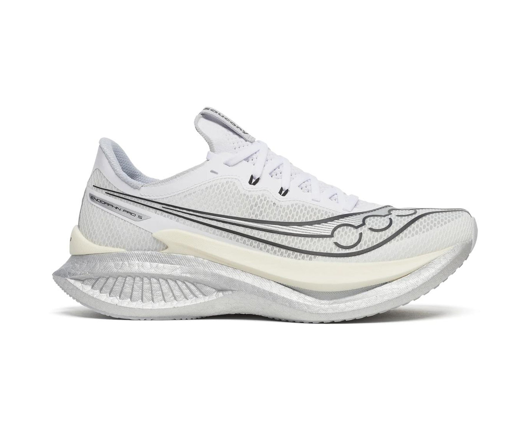 Saucony Endorphin PRO 5 White/Black - Mujer