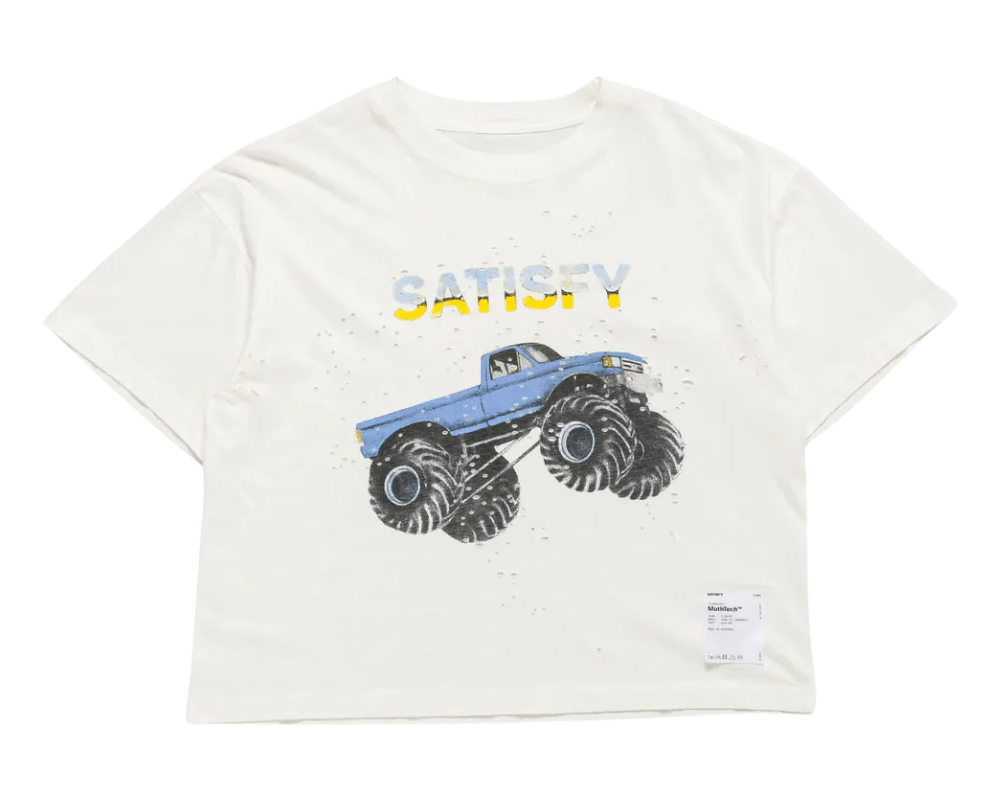 Playera deportiva Satisfy MothTech Mujer White