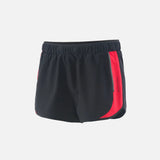 District Vision 2in Paneled Training Short Black/Team Red- Hombre