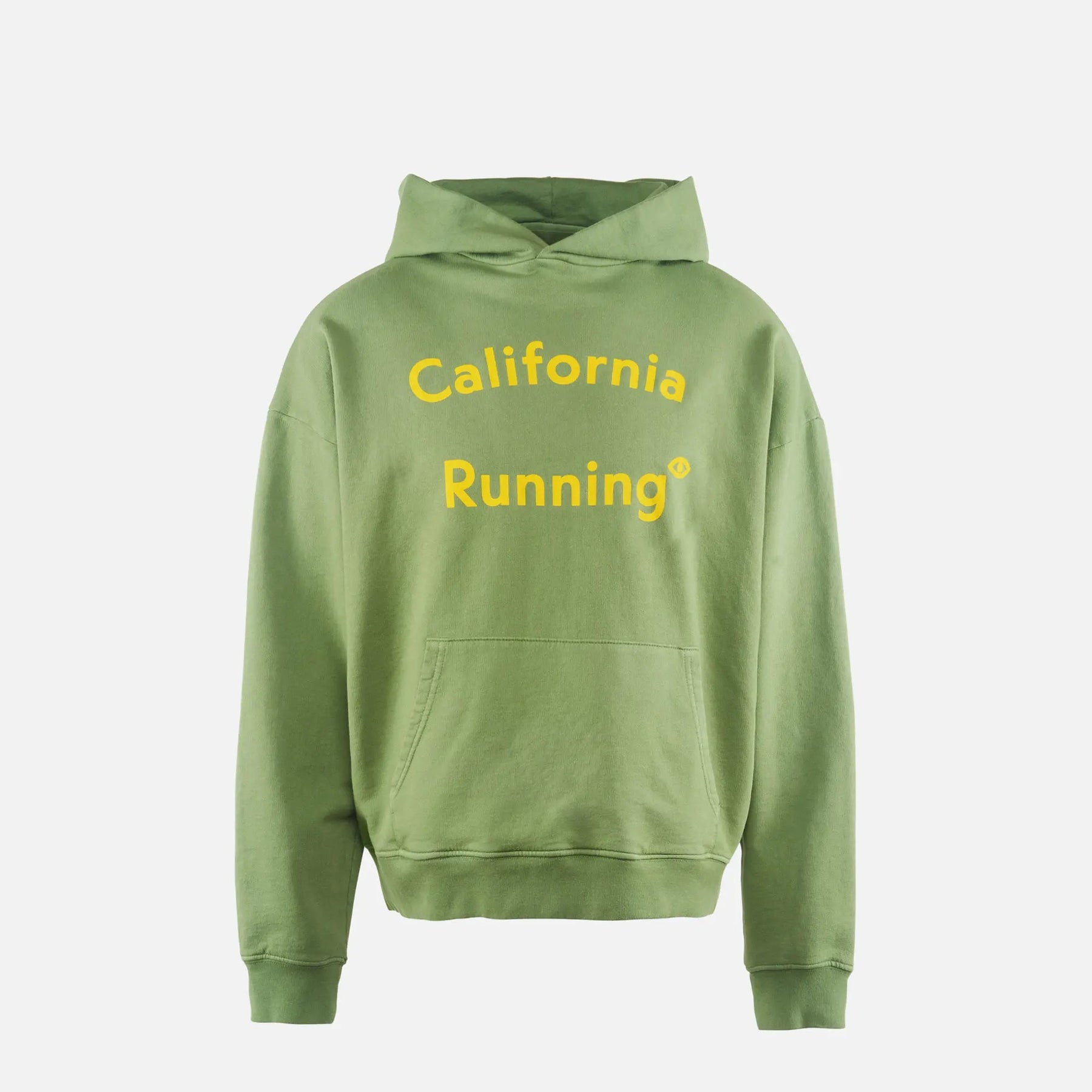 District Vision California Cotton Hoodie Green California - Unisex