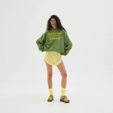 District Vision California Cotton Hoodie Green California - Unisex