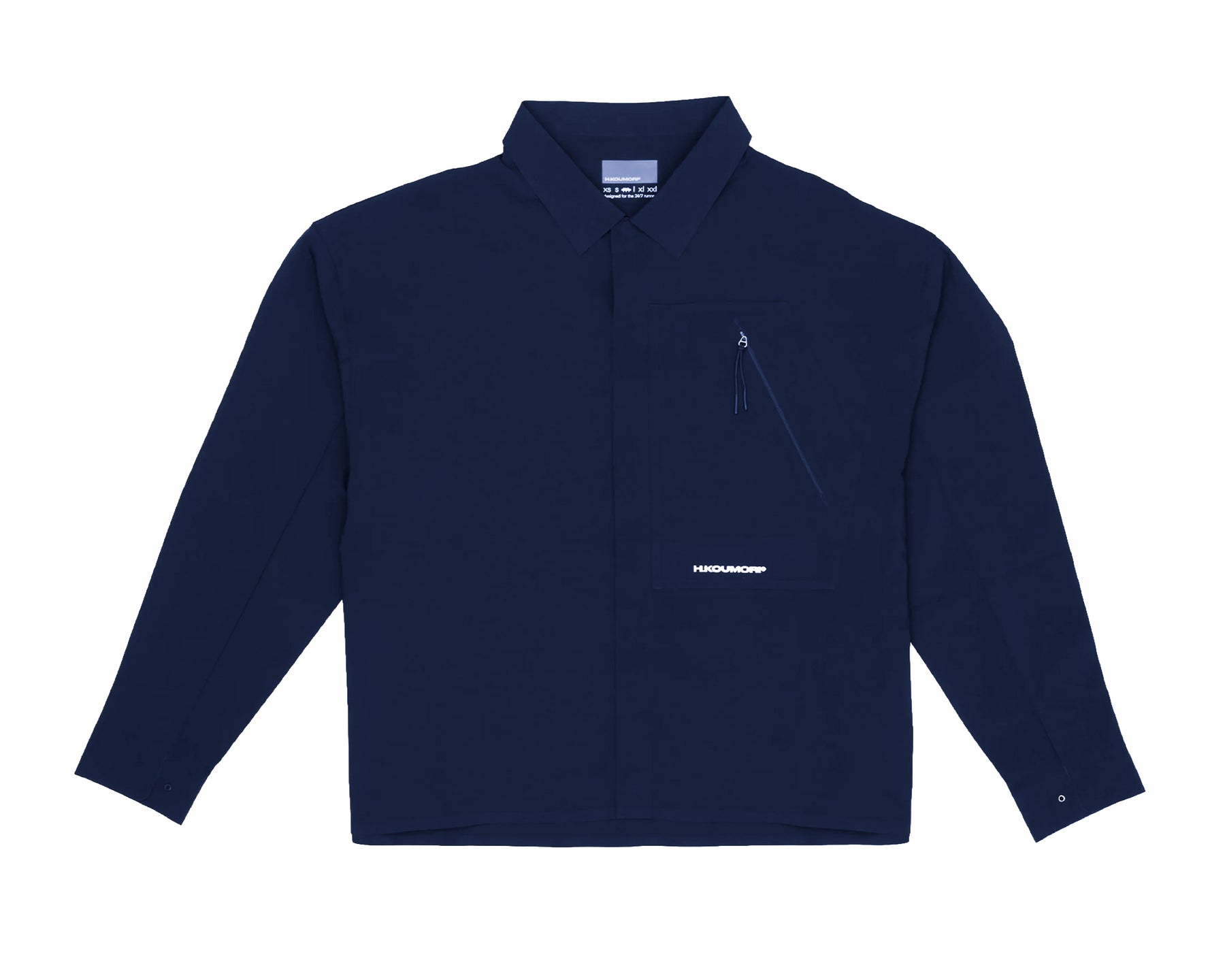 Koumori Brothers Light Over Shirt Black