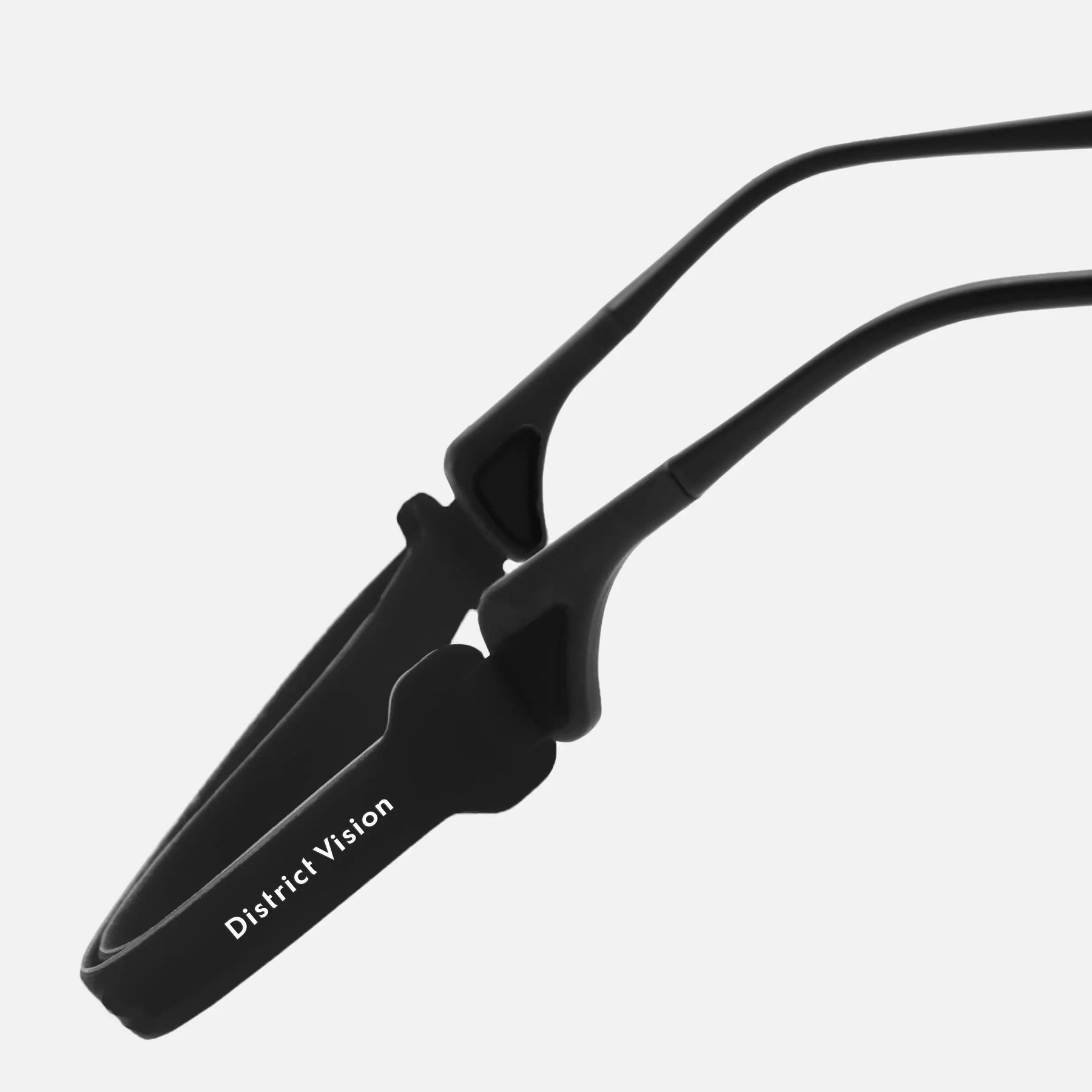 District Vision Adjustable Eyewear Strap Black