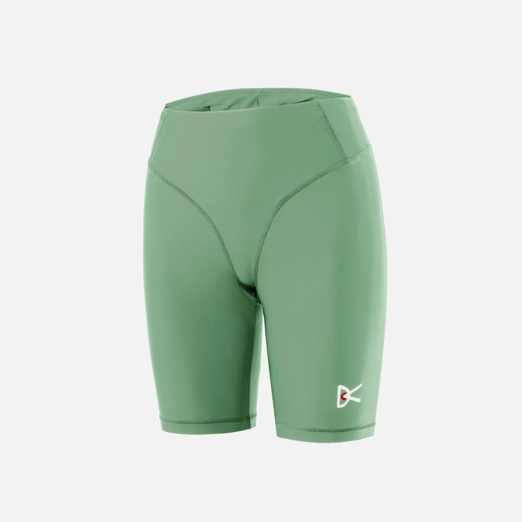 District Vision 7in Pocketed Half Tights Algae - Mujer
