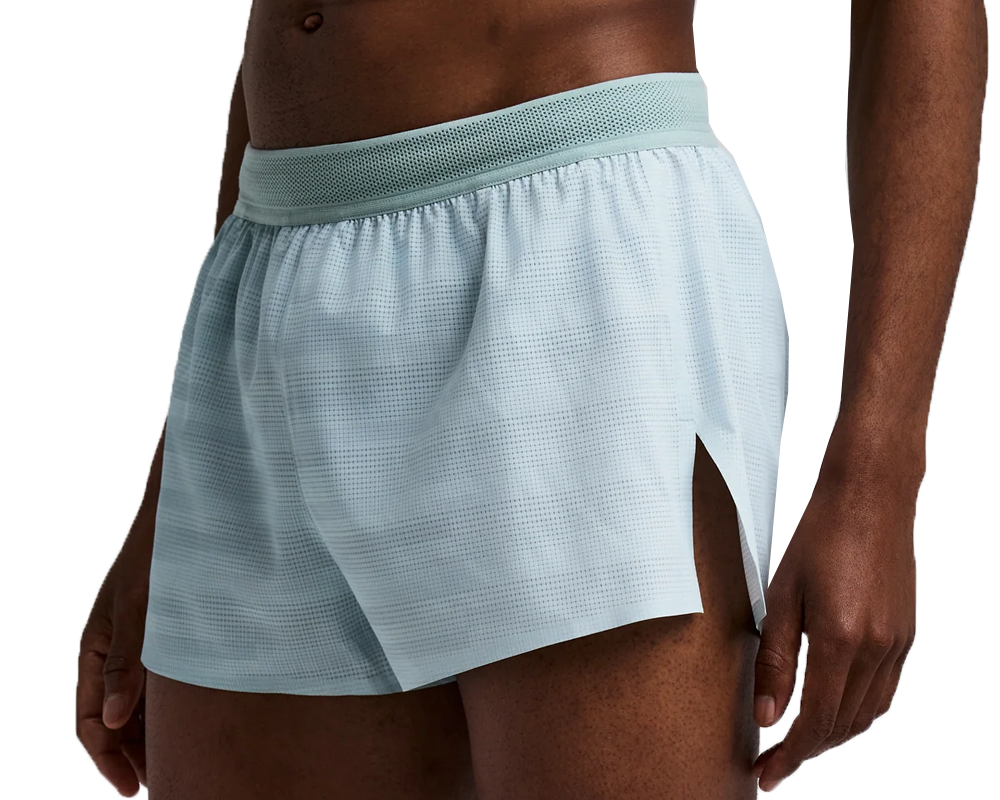 Split Short Bandit CoolGrid™ 3" Hombre Uneven Gradient Lagoon / Mist