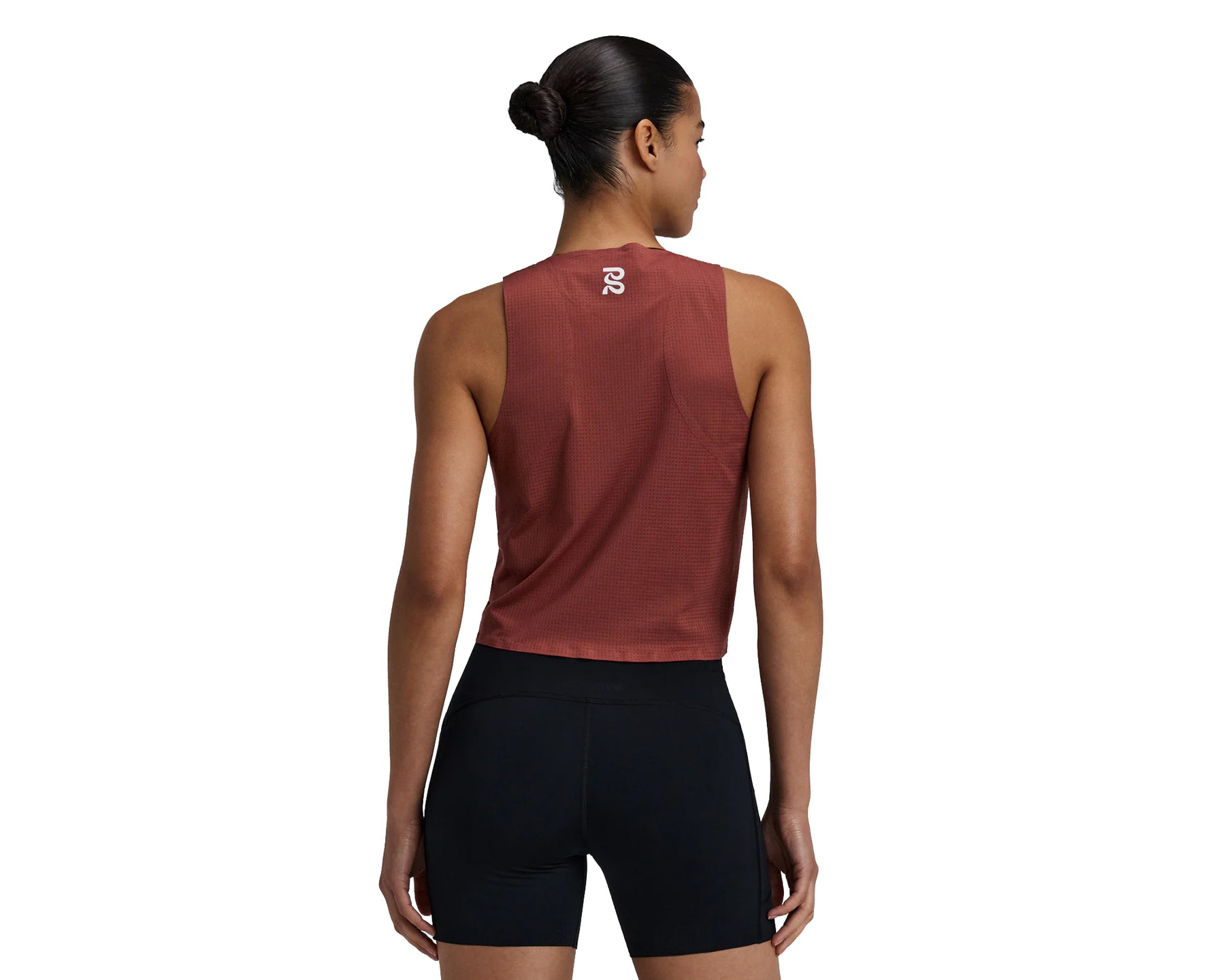 Bandit GeoMesh™ Race Singlet Mahogany Women