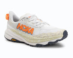 HOKA Speedgoat 6 White/Neon Tangerine Hombre