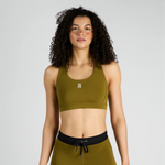 Stamina Scoop Neck Run Bra · Mujer