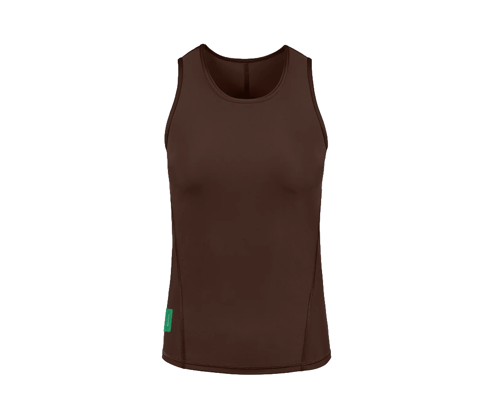 District Vision Fitted Training Tank Top Umber