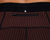 Bandit Striped Cadence™ 5" Compression Shorts Cacao/Black - Mujer