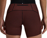 Bandit Striped Cadence™ 5" Compression Shorts Mahogany/Black - Women's