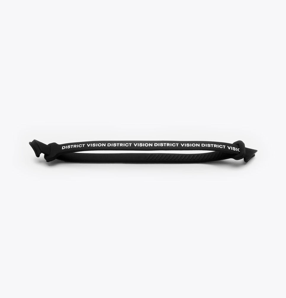 District Vision Adjustable Eyewear Strap Black